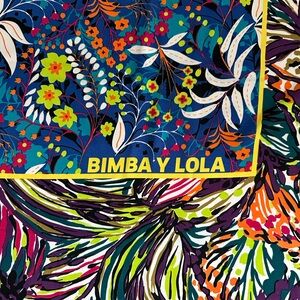Bimba Y Lola Multicolor Floral Scarf